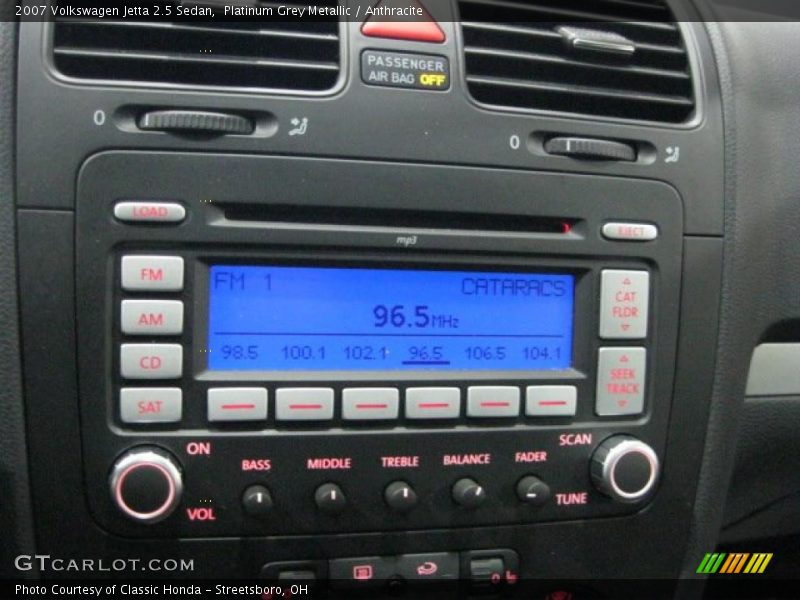 Platinum Grey Metallic / Anthracite 2007 Volkswagen Jetta 2.5 Sedan