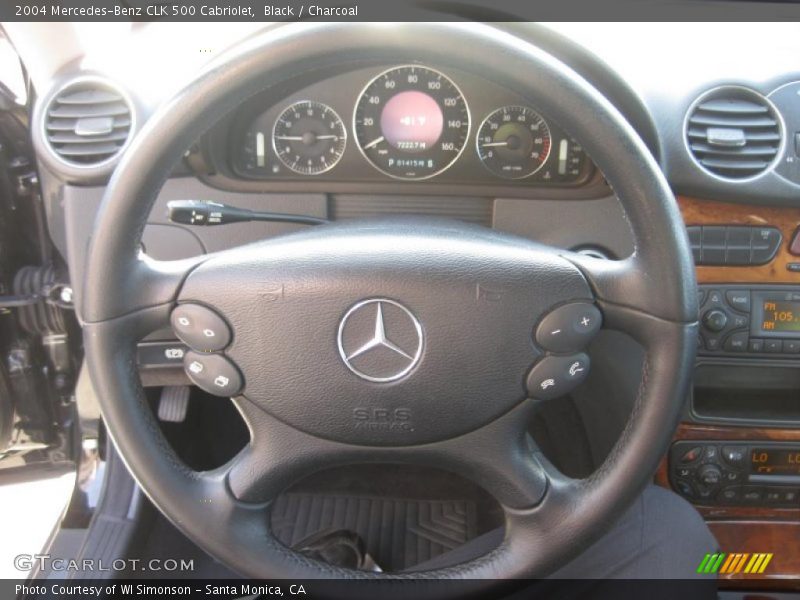  2004 CLK 500 Cabriolet Steering Wheel