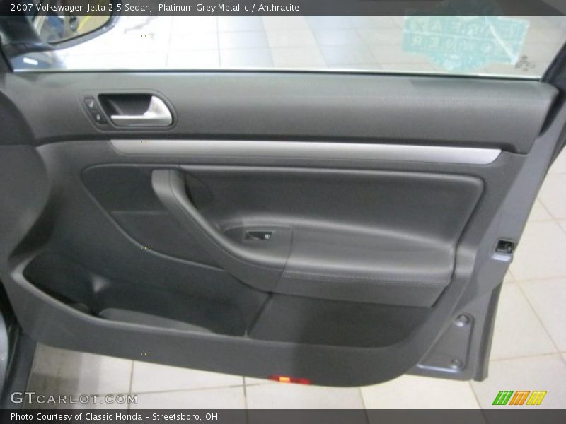 Platinum Grey Metallic / Anthracite 2007 Volkswagen Jetta 2.5 Sedan