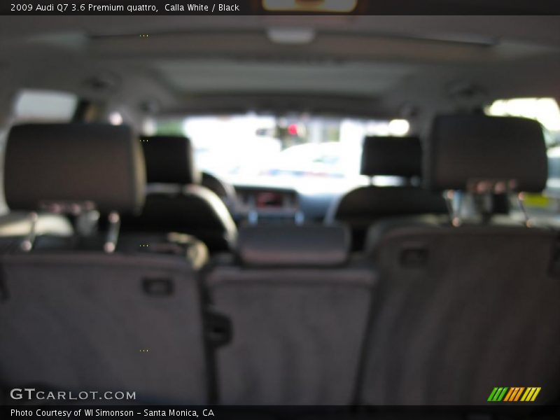 Calla White / Black 2009 Audi Q7 3.6 Premium quattro