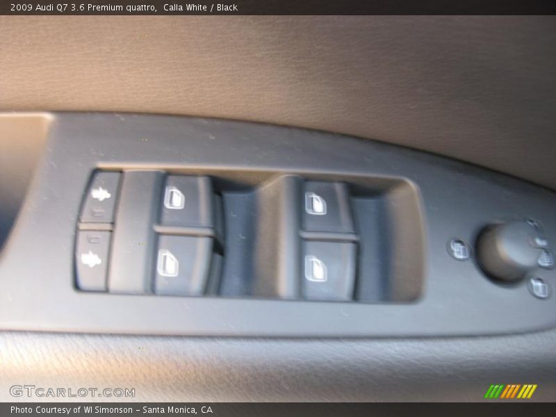 Calla White / Black 2009 Audi Q7 3.6 Premium quattro