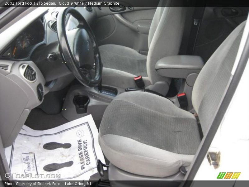 Cloud 9 White / Medium Graphite 2002 Ford Focus ZTS Sedan