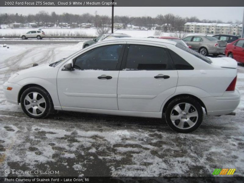  2002 Focus ZTS Sedan Cloud 9 White