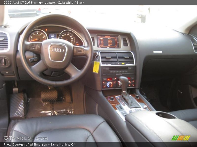 Calla White / Black 2009 Audi Q7 3.6 Premium quattro