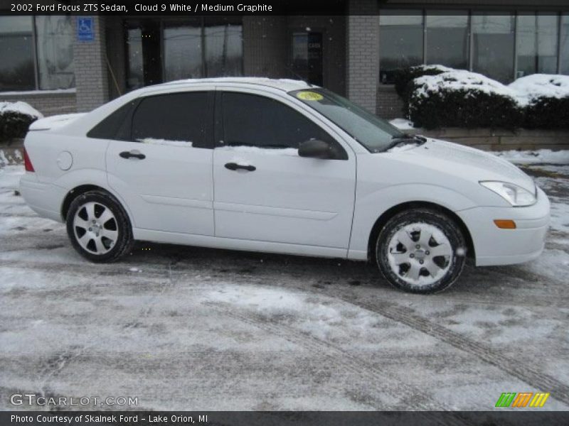  2002 Focus ZTS Sedan Cloud 9 White