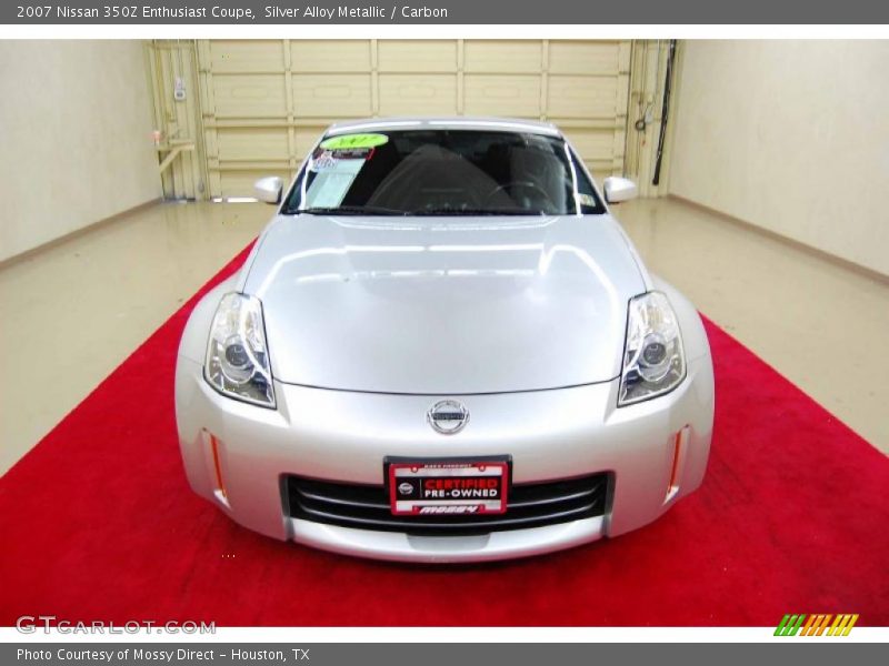 Silver Alloy Metallic / Carbon 2007 Nissan 350Z Enthusiast Coupe