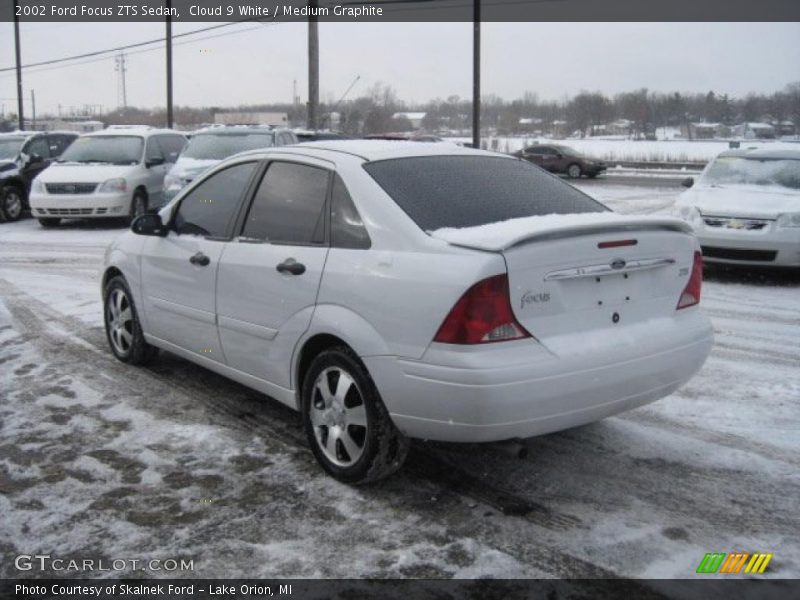 Cloud 9 White / Medium Graphite 2002 Ford Focus ZTS Sedan