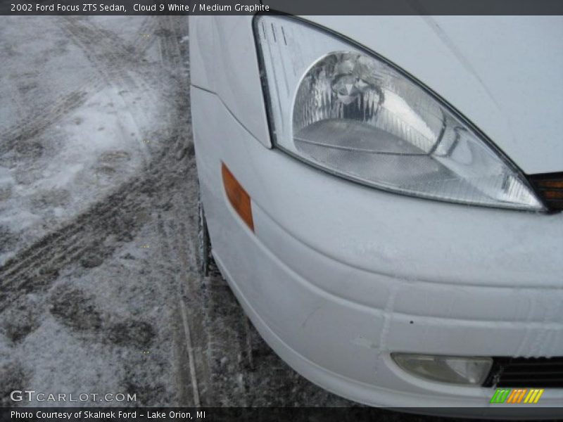 Cloud 9 White / Medium Graphite 2002 Ford Focus ZTS Sedan