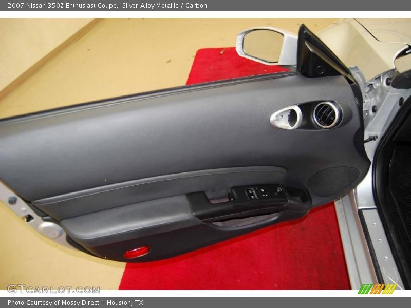 Silver Alloy Metallic / Carbon 2007 Nissan 350Z Enthusiast Coupe