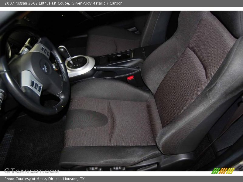 Silver Alloy Metallic / Carbon 2007 Nissan 350Z Enthusiast Coupe