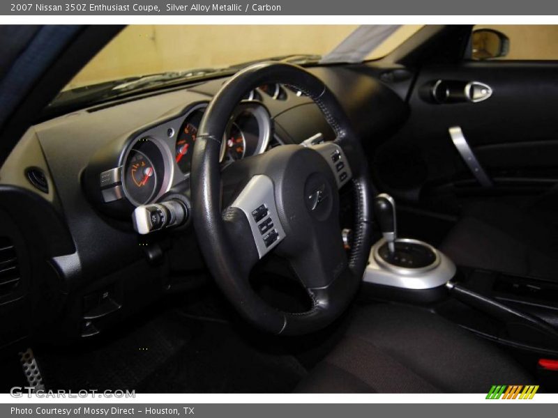 Silver Alloy Metallic / Carbon 2007 Nissan 350Z Enthusiast Coupe