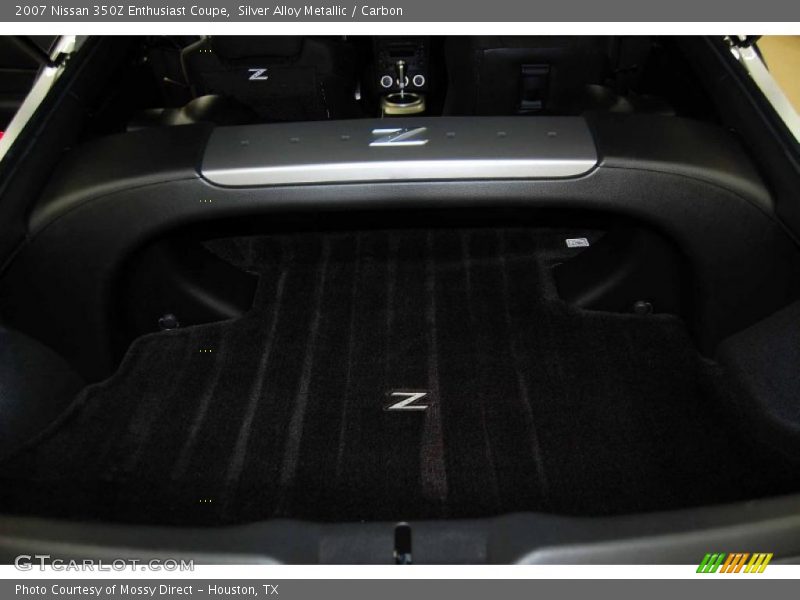 Silver Alloy Metallic / Carbon 2007 Nissan 350Z Enthusiast Coupe