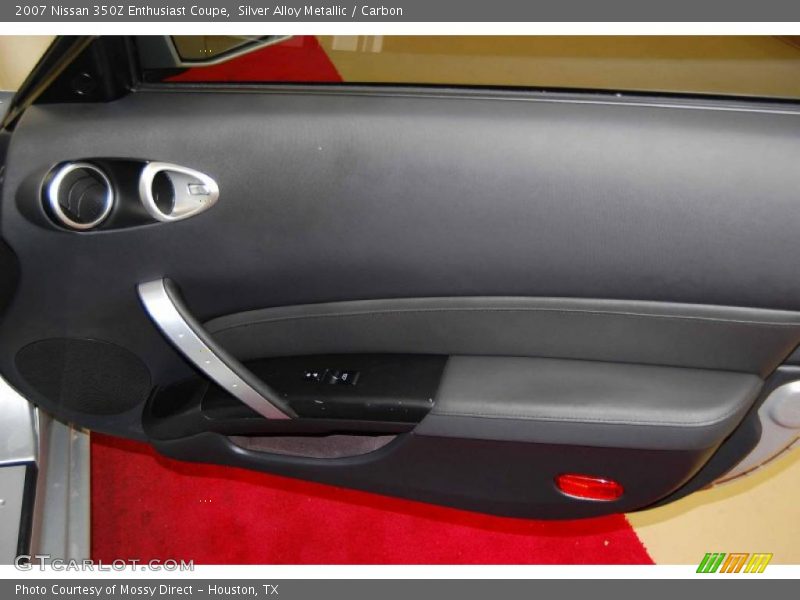 Silver Alloy Metallic / Carbon 2007 Nissan 350Z Enthusiast Coupe
