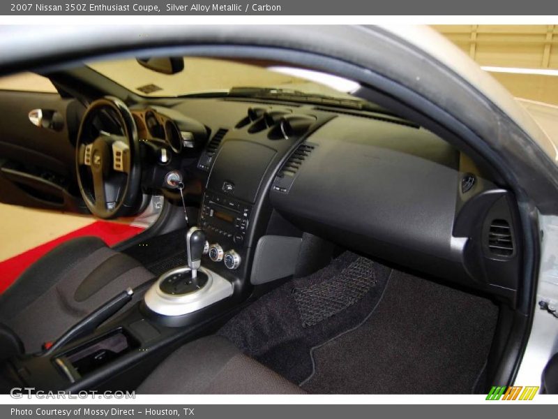 Silver Alloy Metallic / Carbon 2007 Nissan 350Z Enthusiast Coupe