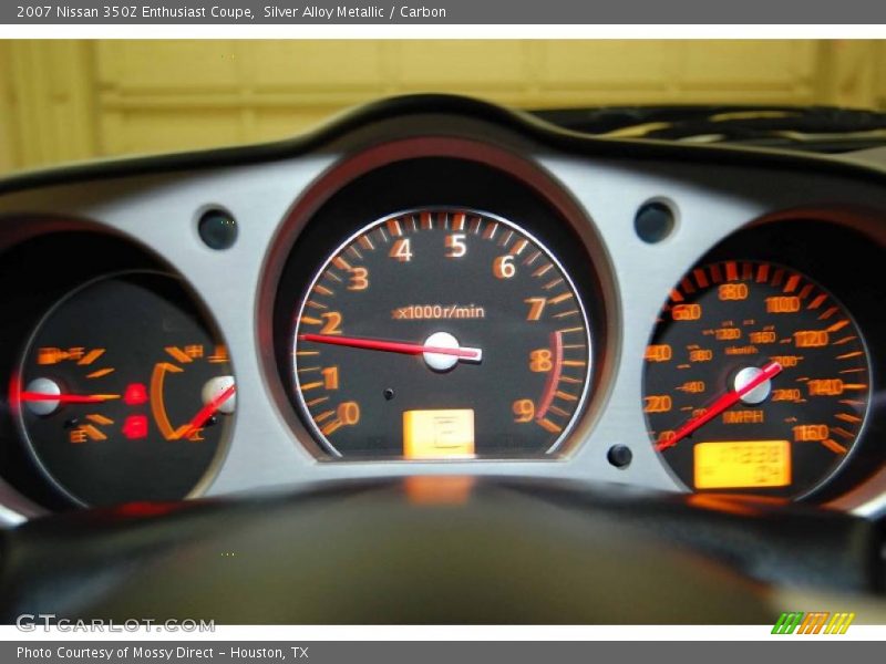 Silver Alloy Metallic / Carbon 2007 Nissan 350Z Enthusiast Coupe