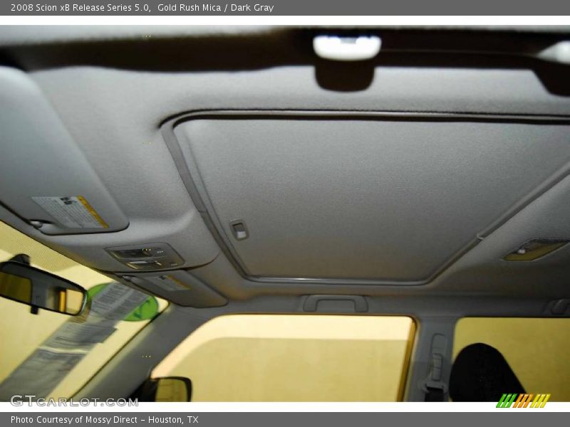 Gold Rush Mica / Dark Gray 2008 Scion xB Release Series 5.0