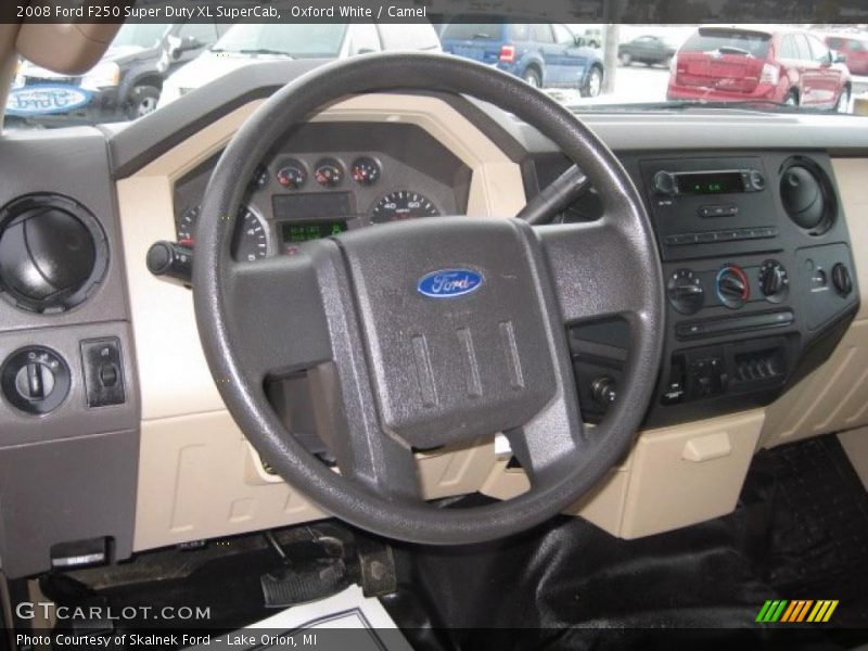  2008 F250 Super Duty XL SuperCab Steering Wheel