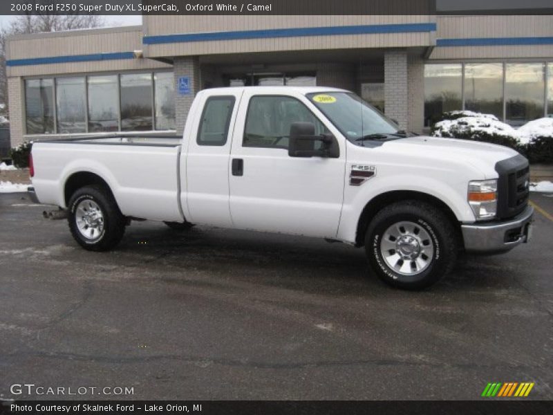  2008 F250 Super Duty XL SuperCab Oxford White