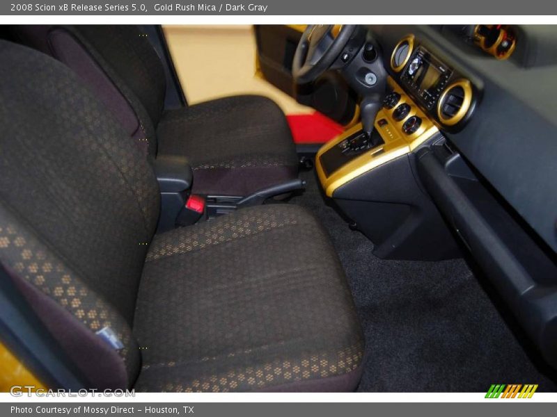Gold Rush Mica / Dark Gray 2008 Scion xB Release Series 5.0