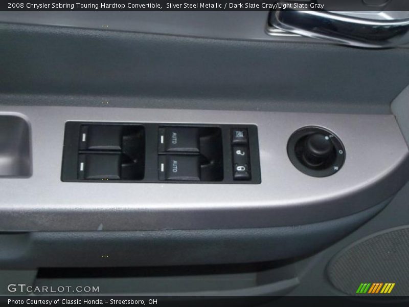 Silver Steel Metallic / Dark Slate Gray/Light Slate Gray 2008 Chrysler Sebring Touring Hardtop Convertible