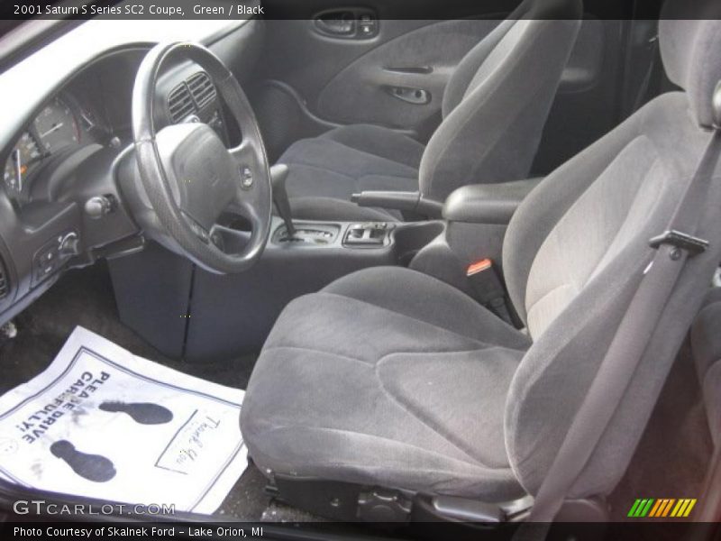  2001 S Series SC2 Coupe Black Interior