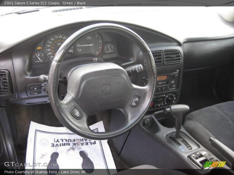  2001 S Series SC2 Coupe Black Interior