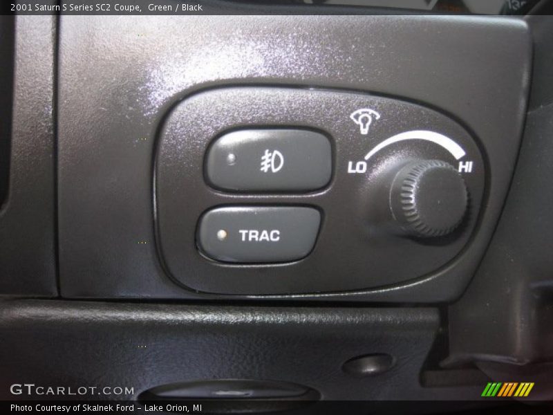 Green / Black 2001 Saturn S Series SC2 Coupe