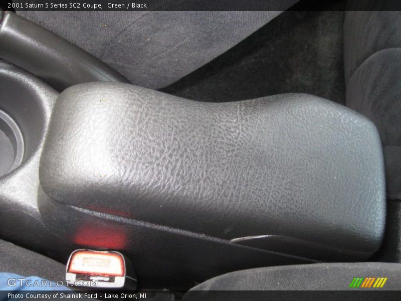 Green / Black 2001 Saturn S Series SC2 Coupe