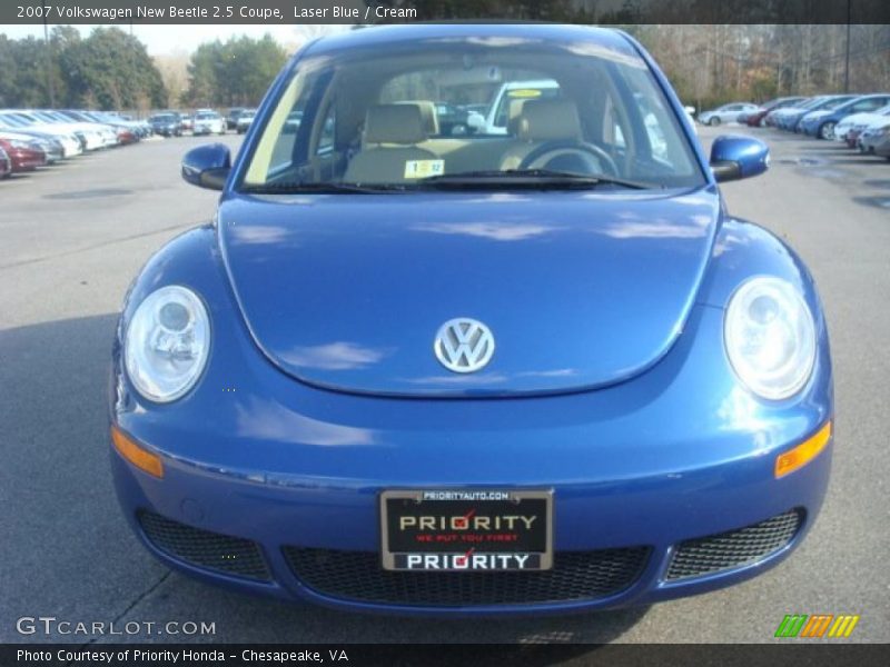 Laser Blue / Cream 2007 Volkswagen New Beetle 2.5 Coupe