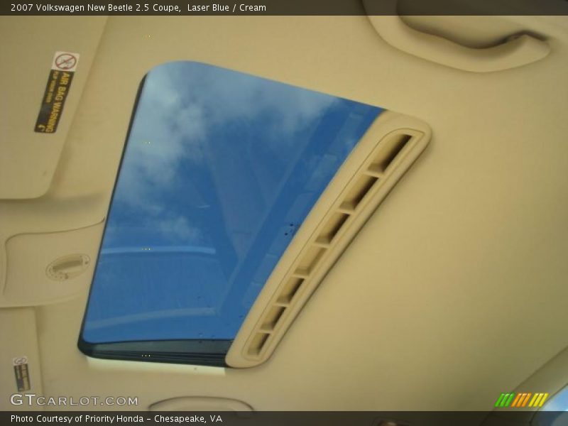 Sunroof of 2007 New Beetle 2.5 Coupe