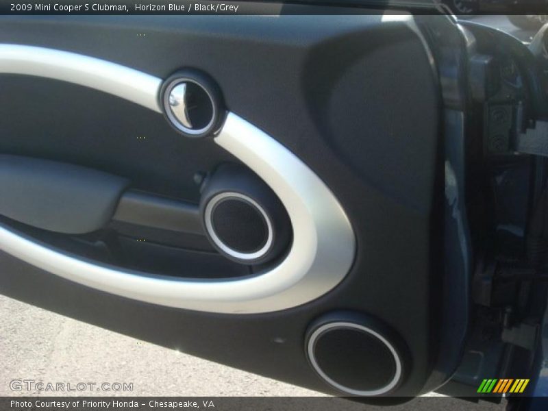 Horizon Blue / Black/Grey 2009 Mini Cooper S Clubman