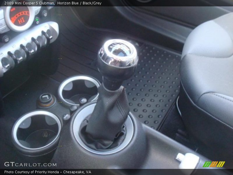 Horizon Blue / Black/Grey 2009 Mini Cooper S Clubman