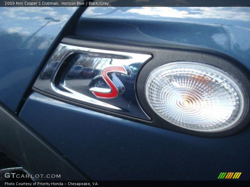 Horizon Blue / Black/Grey 2009 Mini Cooper S Clubman