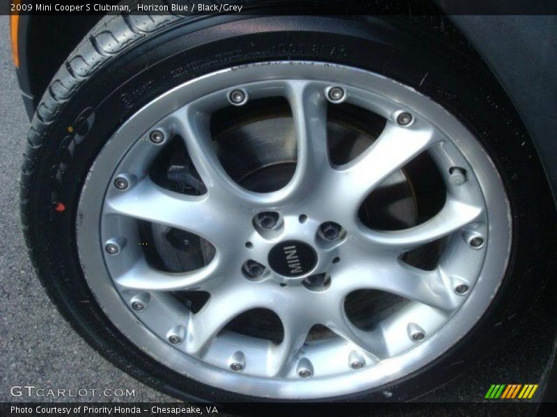 Horizon Blue / Black/Grey 2009 Mini Cooper S Clubman