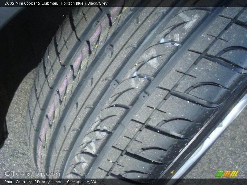 Horizon Blue / Black/Grey 2009 Mini Cooper S Clubman