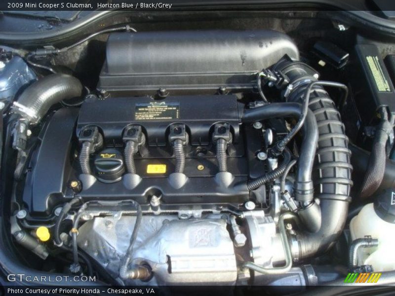 Horizon Blue / Black/Grey 2009 Mini Cooper S Clubman