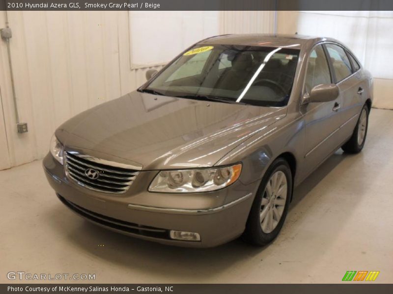 Smokey Gray Pearl / Beige 2010 Hyundai Azera GLS