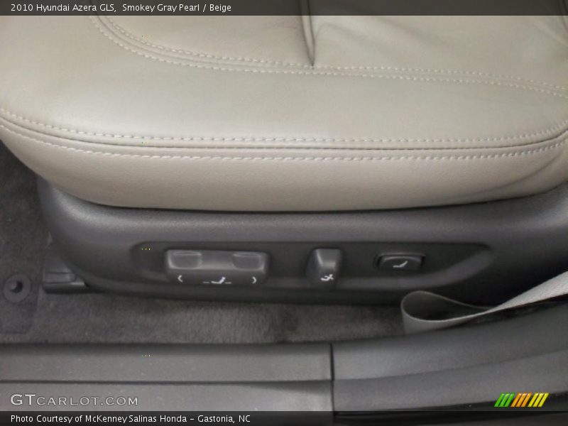 Smokey Gray Pearl / Beige 2010 Hyundai Azera GLS