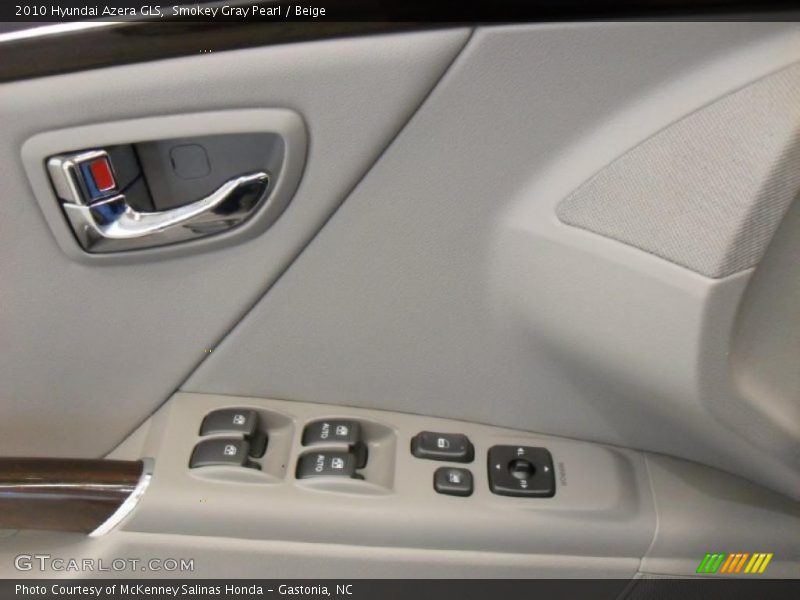 Smokey Gray Pearl / Beige 2010 Hyundai Azera GLS