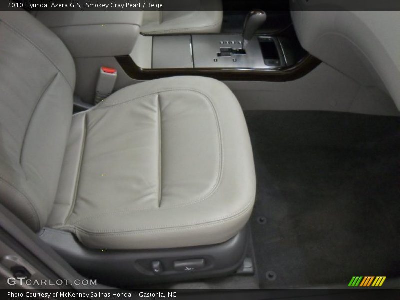 Smokey Gray Pearl / Beige 2010 Hyundai Azera GLS