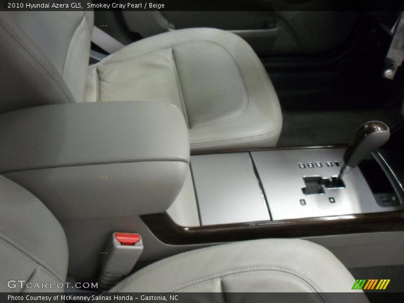 Smokey Gray Pearl / Beige 2010 Hyundai Azera GLS