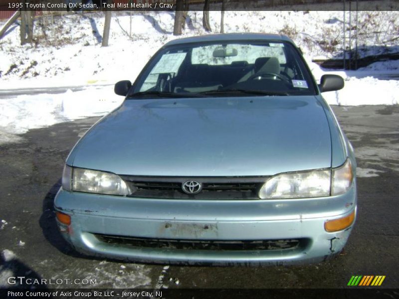 Teal Mist Metallic / Gray 1995 Toyota Corolla DX Sedan