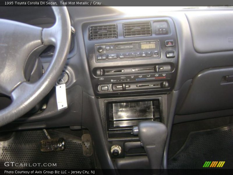 Teal Mist Metallic / Gray 1995 Toyota Corolla DX Sedan