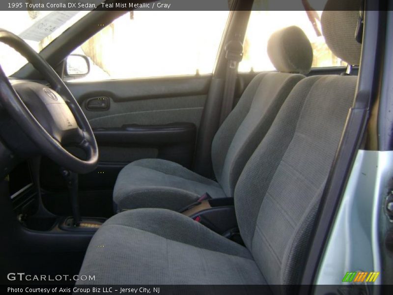 Teal Mist Metallic / Gray 1995 Toyota Corolla DX Sedan