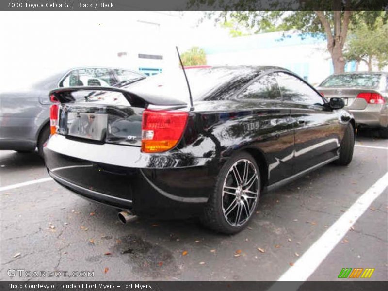 Black / Black 2000 Toyota Celica GT