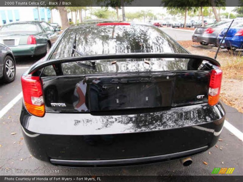 Black / Black 2000 Toyota Celica GT