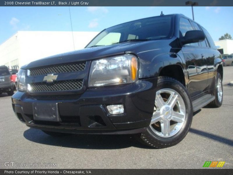 Black / Light Gray 2008 Chevrolet TrailBlazer LT