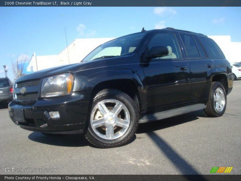 Black / Light Gray 2008 Chevrolet TrailBlazer LT