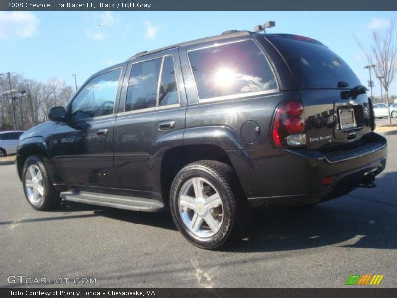 Black / Light Gray 2008 Chevrolet TrailBlazer LT