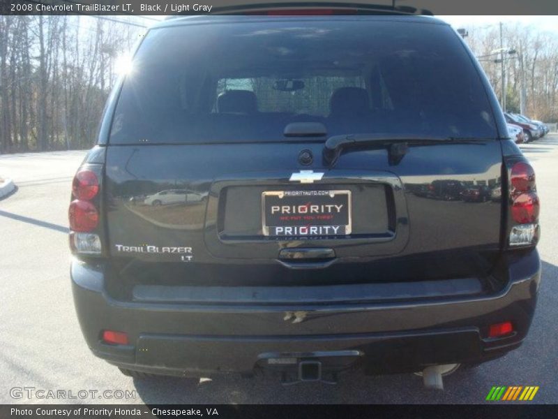 Black / Light Gray 2008 Chevrolet TrailBlazer LT